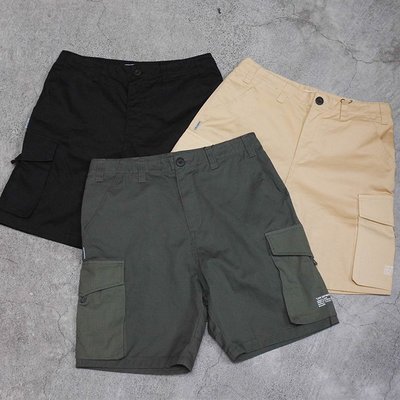 車庫服飾 -- SHADOW 2018SS Pocket Work Shorts 兩側口袋軍裝短褲