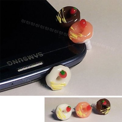 【Q仔的小舖】衝評價 3.5mm 耳機孔塞 甜甜圈 防塵塞 HTC iPhone SUMSUNG 小米機 SONY
