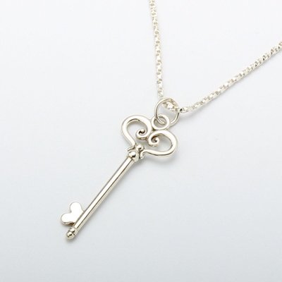 【Angel & Me】愛心鑰匙 s925 純銀項鍊 情人節 禮物