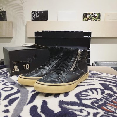 【希望商店】VISVIM X MASTERMIND JAPAN LOGAN 經典 聯名 真皮 鞋