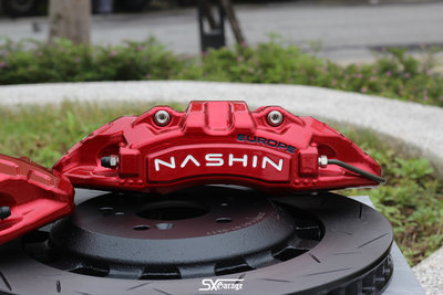 【超鑫國際】 Nashin N5 世盟 一體式六活塞卡鉗組 大六活塞 355MM 碟盤 鋼鐵紅 完工價