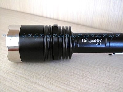 『UniqueFire UF-X8』XML-T6強光手電筒 登山/露營/釣魚/照明/生存遊戲/救難/LED 特價600元