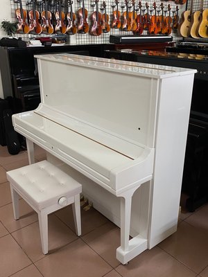 【名琴樂器】Yamaha U3 鋼琴 - 白色 (二手)