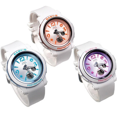 Baby-G 熱帶風格 BGA-290US 原價4200 指針數位雙顯 海洋生物 運動計時女錶 防水 CASIO卡西歐