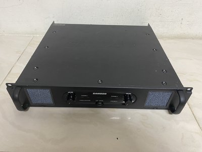 美國 SAMSON SX-2400 後級擴大機 左右音量可調 可 MONO 聲音優  1500W 新品$38000