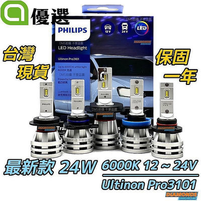 『殼巴』PHILIPS 飛利浦LED Pro3101  H1 H3 H4 H7 H11 HB3 HB4 HIR2大燈LED車燈