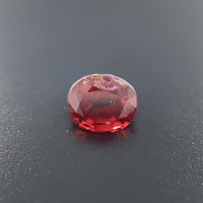 天然紅色尖晶石(Spinel)裸石1.25ct [基隆克拉多色石Y拍]