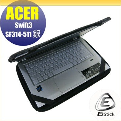 【Ezstick】ACER SF314-511 三合一超值防震包組 筆電包 組 (13W-S)