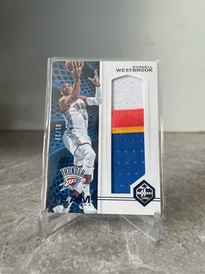 Russell Westbrook limited patch  低限量多色球衣卡
