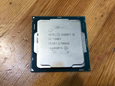 Intel i5 7500T 2.7GHz SR337 CPU LGA-1151 4核 6M 中古良品gigabyte asus MSI桌上型電腦 主機板升級