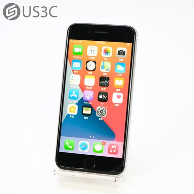 【US3C-南港店】台灣公司貨 Apple iPhone SE 2020 / SE 2 128G 4.7吋 白色 Touch ID UCare店保6個月