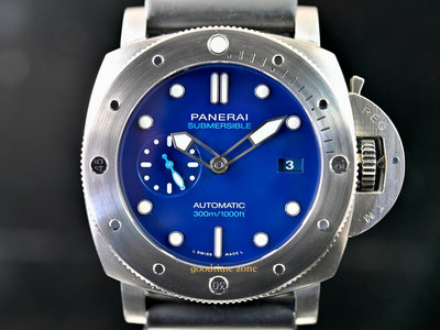 [現貨] Panerai 沛納海 Pam692 Submersible 藍面 AD現貨 金屬玻璃合金材質 八年保固 47mm PN529 692 1305