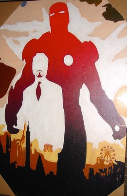 聚鯨Cetacea﹡Art【鋼鐵人im03油畫】裝飾畫無框畫壁飾裝飾掛飾掛畫裝飾掛畫繪畫
