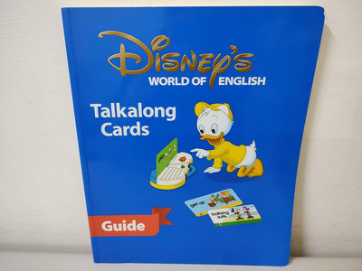 台灣繁體正版 寰宇家庭 迪士尼美語 Talkalong cards 指導手冊 數位雙面讀卡機  510張卡片 Guide