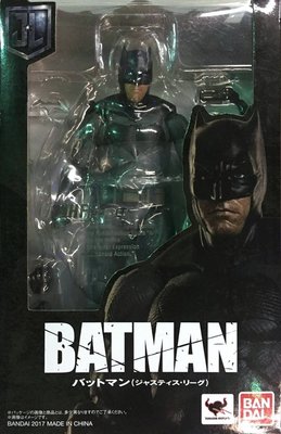日本正版 萬代 S.H.Figuarts SHF 正義聯盟 蝙蝠俠 可動 公仔 模型 日本代購