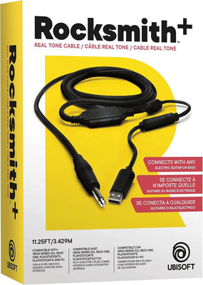 PC/PS4/PS3/XBOX360 搖滾史密斯 Rocksmith 電吉他連接線 (Cable 導線 傳輸線) 全新品