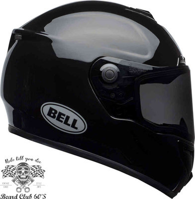 ♛大鬍子俱樂部♛ Bell ® SRT Solid 美國 原裝 賽事級 亮黑色