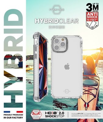 KINGCASE ITSKINS iPhone 13 mini (5.4吋) HYBRID CLEAR 防摔保護殼手機套