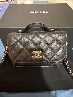 Chanel 郵差包 mini 全新 配件全配 購證正本