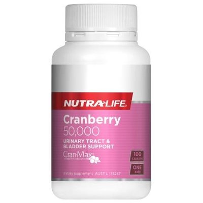 紐西蘭紐樂 Nutralife 蔓越莓 Cranberry 100顆 女神推薦款 女性保養 紐澳代購代買品質保證