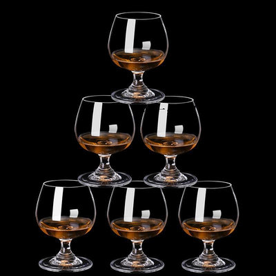 酒杯套裝歐式水晶玻璃白蘭地杯xo洋酒杯套裝家用矮腳紅酒杯威士忌酒杯加厚小酒杯