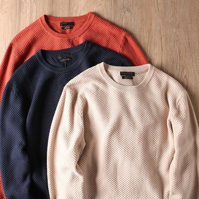 ☆MR.STORE.A☆日單復古簡約波蘿針織衫毛衣(3色)~現貨+預購
