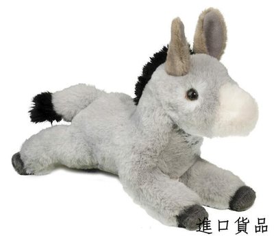 現貨可愛又柔軟 驢子 小馬 動物絨毛絨抱枕玩偶娃娃玩具擺件禮物禮品可開發票
