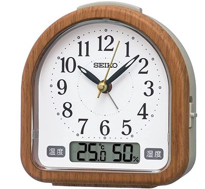 14494A 日本進口 限量品 正品 SEIKO溫溼度時鐘桌鐘鬧鐘 溫溼度計靜音夜燈時鐘LED顯示鐘送禮禮品