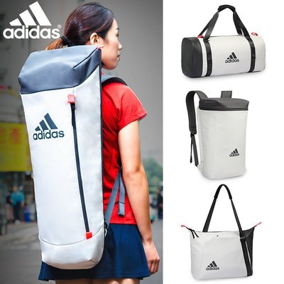 下殺-網球拍adidas阿迪達斯羽毛球拍包雙肩單肩背包拍袋便攜袋子網球手提男女