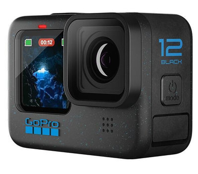 【中壢NOVA-水世界】GOPRO HERO12 Black 全方位攝影機 運動攝影機 公司貨 HERO 12