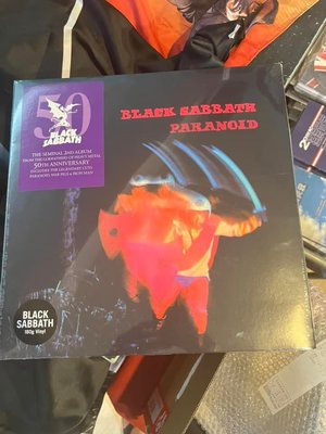 滾石雜誌 最佳重金屬1 全新進口 黑膠LP  Black Sabbath Paranoid  ozzy osbourne