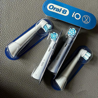 【阿俊生活館】電動牙刷頭Oral-b/歐樂b電動牙刷io5專用成人微震適配io8牙刷頭io9進口刷頭