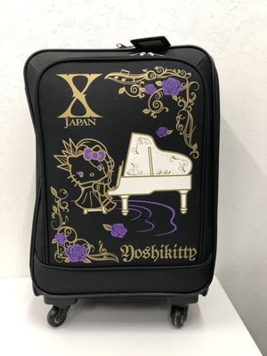 X JAPAN 行李箱22吋旅行箱 搖滾樂團龐克迷幻爵士 限量日本-重金屬塑膠模型假面騎士怪獸超人玩具偶鋼彈奧特曼DVD
