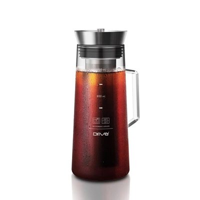 【米拉羅咖啡】新款 Driver 咖啡冷萃壺1000ml 冰釀咖啡壺 內置加長型不鏽鋼濾杯免用濾紙
