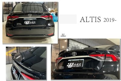 JY MOTOR 車身套件 - ALTIS 12代 19 20 21 22 年 M款 亮黑色 尾翼