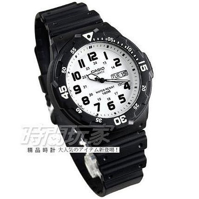 CASIO卡 MRW-200H-7B 潛水風尚運動錶 橡膠錶帶 數字錶【時間玩家】