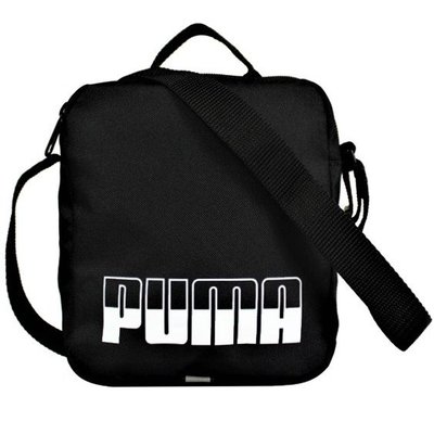 【AYW】PUMA PLUS PORTABLE II MINI LOGO BAG 經典黑白 小包 側背包 肩背包 斜背包