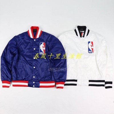 NIKE NBA X SB 聯名 刺繡 鋪棉 棒球外套 運動外套 男 AH3393-455 AH3393-100爆款