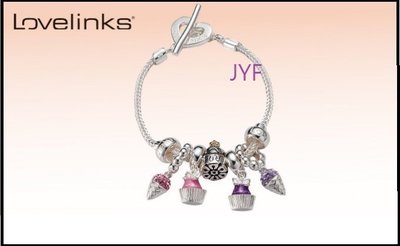 澳洲品牌Lovelinks『甜點珠寶盒手環』六件特惠組＊個性串珠手鍊、PANDORA 潘朵拉