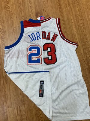 Michael Jordan公牛與巫師雙拼NBA球衣