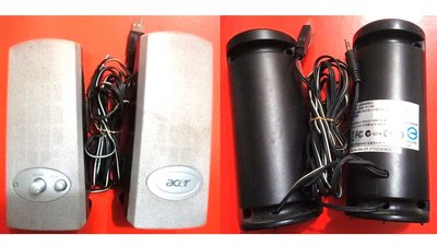 ACER 宏碁 USB 電腦多媒體二件式立體 防磁喇叭 / 音箱 M1118B