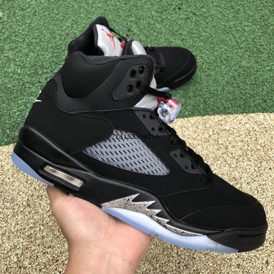 Air Jordan 5 OG Metallic Black AJ5 黑銀流川楓氣墊籃球鞋 845035-003男鞋