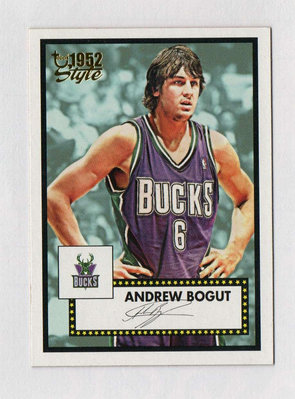 NBA 2005-06 Topps 1952 Style #131 Andrew Bogut 印刷簽名