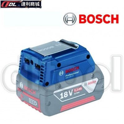 =達利商城= 德國 BOSCH 博世 充電器 GAA18V-24 行動電源轉換器 USB電池變壓器 GAA 18V-24