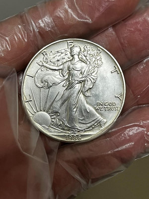 美國 1986 鷹洋女神銀幣 1 盎司