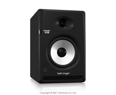 ＊含稅＊K6 Behringer耳朵牌 一對錄音室監聽喇叭 (150W/6吋/低音/雙功放/先進波導技術/超高分辨率)