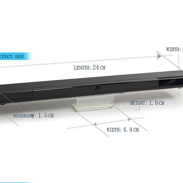 Wii無線感應條 無線接收器 光學感應條全新副廠wiiu通用直購價300元桃園 蝦米小鋪 Yahoo奇摩拍賣