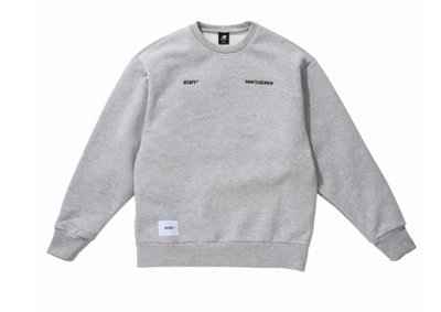 WTAPS New Balance ACADEMY CREW SWEATSHIRT Made in USA。太陽選物社