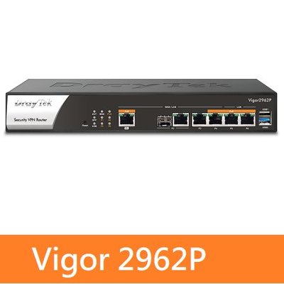 【附發票公司貨 】居易Vigor2962P POE 高效能雙WAN VPN路由器 vigor