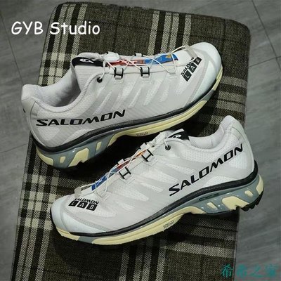 明珠寵物店Salomon XT-4 薩洛蒙 男女同款白銀色機能戶外運動休閒跑鞋417097